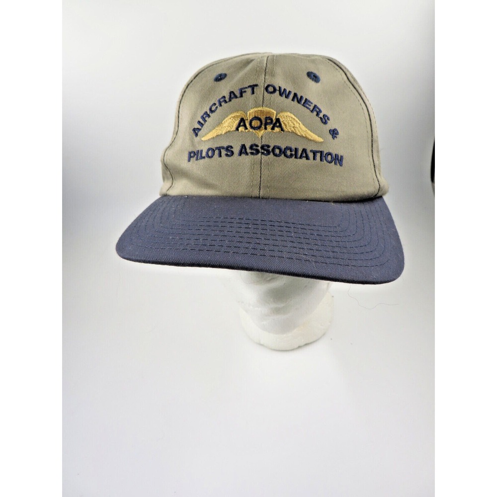 Aircraft Owners & Pilots Association Cap Hat Snapback AMI Specialties Khaki
